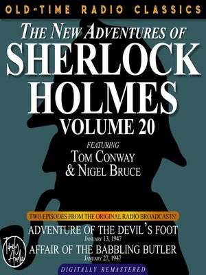 cover image of The New Adventures of Sherlock Holmes, Volume 20, Episode 1